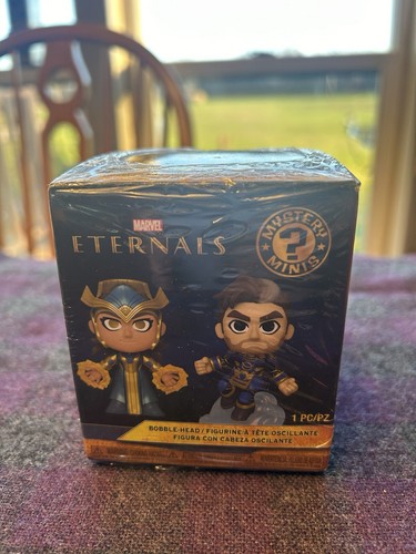 Marvel Eternals Mystery Minis Bobble Head Surprise Box Vinyl Figure Funko Sealed - Picture 2 of 4
