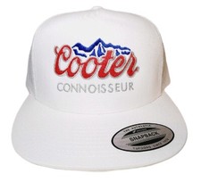 Cooter Connoisseur Direct  Embroidered Adjustable Snapback Mesh Trucker Hat Cap