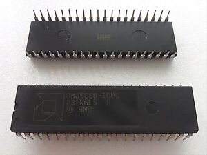 Ic Serial Communication Controller 40 Broches Dip 10 MHz AMD AM85C30-10PC