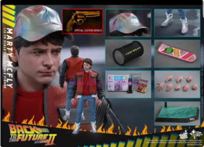 Hot Toys Mms379 1/6 Back To The Future Part Ii Marty Mcfly Deluxe
