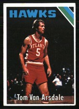 Tom Van Arsdale 1975 Topps #7 Basketball Card