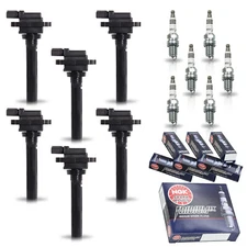 6 Ignition Coil & 6 NGK Iridium Spark Plug for 1999 Suzuki Grand Vitara V6 2.5L