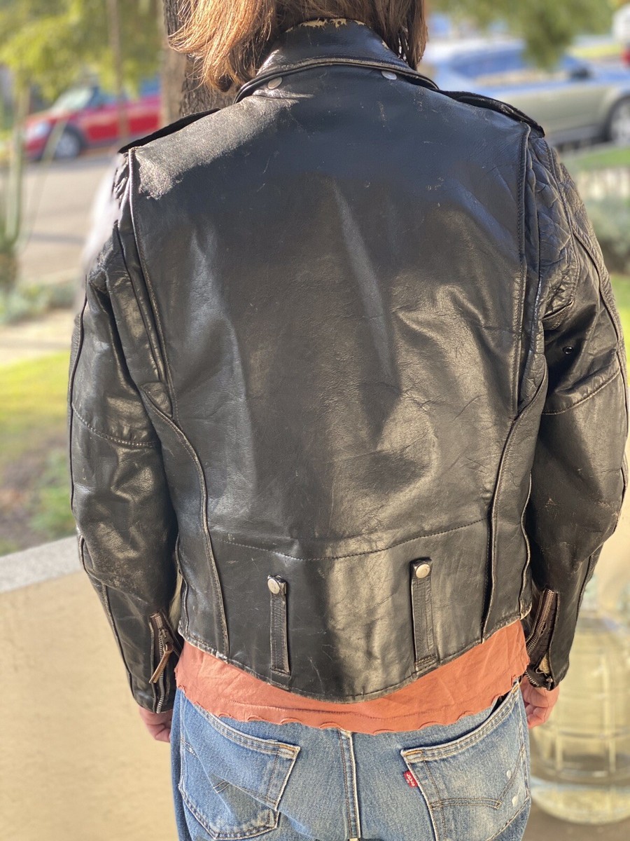 HARLEY DAVIDSON VINTAGE LEATHER JACKET 40'S | eBay