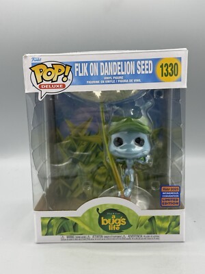 Funko Pop! Deluxe: Pixar - Flik on Dandelion Seed - #1330 Broken See Description