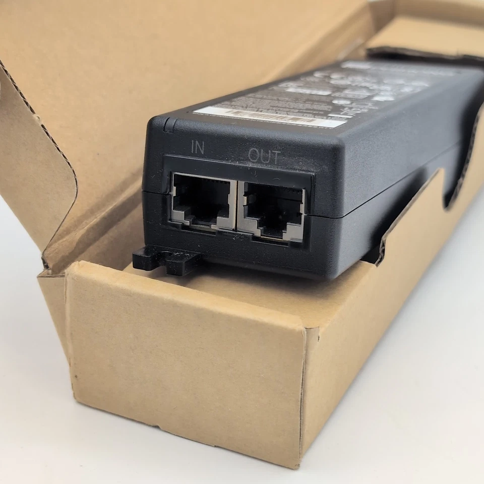 Phihong POEA33U Alimentación de un solo puerto a través de Ethernet 33W / 55V / 0,6A con cable Foto 4 de 4