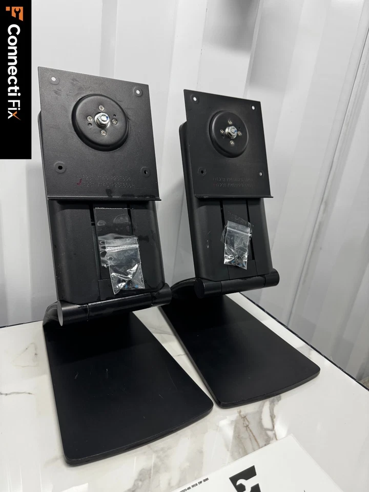 Set of 2-HP EliteDisplay Monitor Display Stand Base CX-E231 E231 71401P23E604H - Image 3 of 4