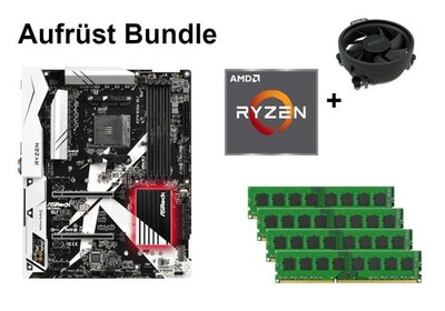 Bundle ASRock X370 Killer SLI + AMD RYZEN 3 5 7 CPU + 8GB bis 32GB RAM wählbar