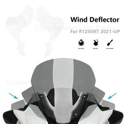 bmw motorrad純正バイク用クリアウィンドシールド r1250r専用 For BMW R1250RT 2021-2023 Motorcycle Transparent Side Windshield
