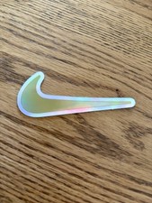 Nike Swoosh -decal Logo Sticker Metallic Gold