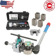 Brake Line Flaring Tool Kit - 45 Single Bubble Double Flare - 316 To 38