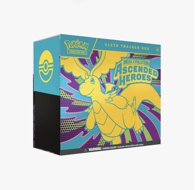 Pokemon TCG Trading Card Game Ascended Heroes ETB