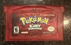 Pokemon Ruby Version (Nintendo Game Boy Advance, 2003) GBA Authentic New Battery