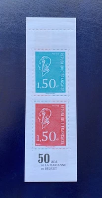 Carnet timbres 1529 " 50 ans de la Marianne de Béquet " France 2021 NEUF ** - Photo 1/2