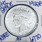 1922 D SILVER PEACE DOLLAR AUTHENTIC HI GRADE U.S. MINT COIN FREE SHIPPING 6770