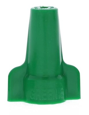 Ideal Electrical 30-192P Greenie Grounding Wire Connector, 92 Green, Bag of 100