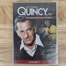 Quincy M.E. Season 7 DVD 2014 Jack Klugman Crime Scene Investigator