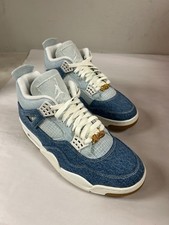 Women's Jordan 4 Retro TEX Denim Worn Blue SZ 11 IB6716-100