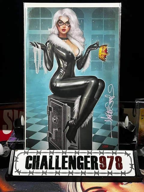 Amazing Spider-Man #25 SZERDY SIGNED VIRGIN w/ COA - BLACK CAT