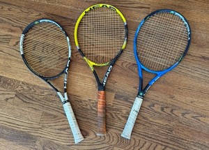 LOT OF 3 Head Tennis Racquets EXTREME OS / INSTINCT MP / SPEED MPA GRAPHENE