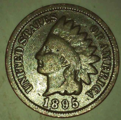 1895 Indian Head Penny; Good condition