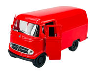 Welly MERCEDES-BENZ L319 ROT 1:34 DIE Cast Metal Model NEW IN BOX 43755