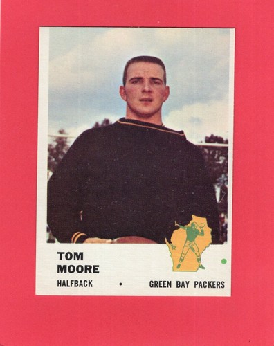 Tom Moore #91 1961 Fleer card