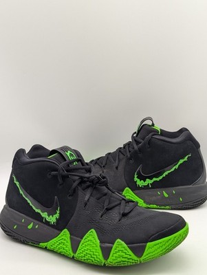Nike Kyrie 4  Halloween  943806-012 Mens Size 12 Black Rage Green Shoes 2018