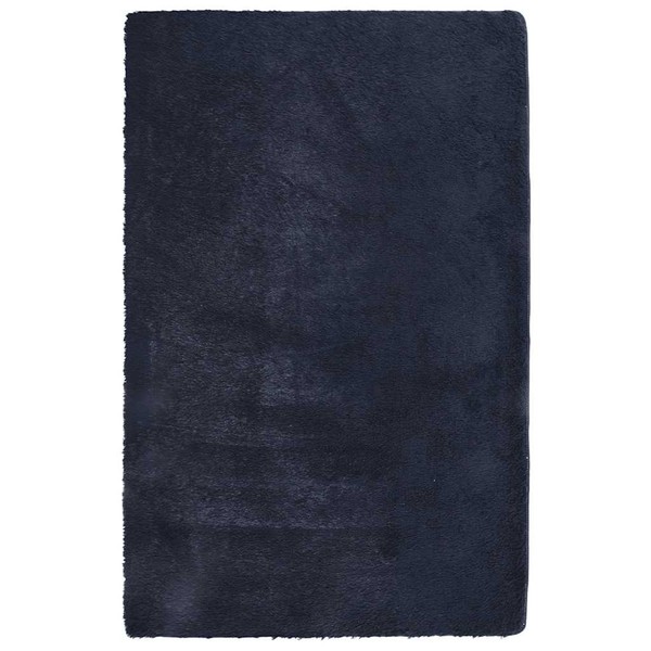 Teppich Shaggy Hochflor Navarra Marineblau 130X200 Cm Polyester-image