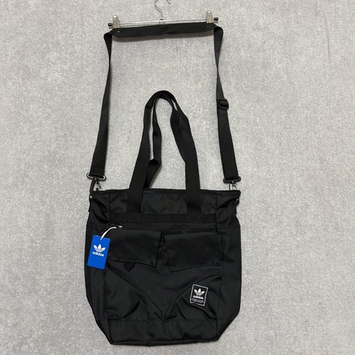 Sac Adidas Messenger Tote Gym Bandoulière Poignée Noir Neuf avec étiquette