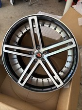 Used Axe Ex20 22x10.5 5x115 33 Black Machine Wheel Rim 22 Inch Used Axe Ex20 22x10.5 5x115 33 Black Machine Wheel Rim 22 Inch