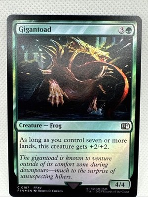 Gigantoad Final Fantasy Foil / Regular NM