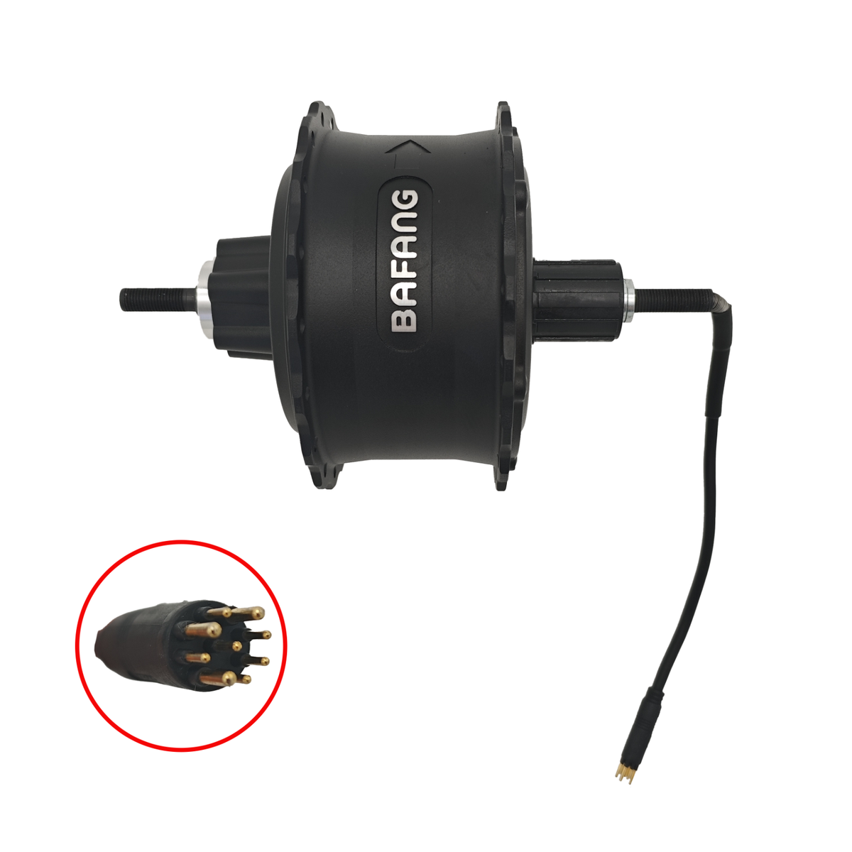 On sale 36V 250W Bafang Brushless Geared Fat Bike Rear Hub Motor