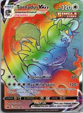 TORNADUS VMAX ~POKEMON TCG (209/198) Chilling Reign RAINBOW SECRET RARE 🔥 ~LOOK on eBay