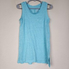 Small Blue Girls Boys Tank Top