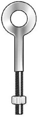 Ken Forging N2010-12 Plain Pattern Nut Eyebolts, 1-8'' x 12''
