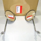 Pair 10mm Round Side Mirrors For Honda CL90 CB100 CL100 CL125 CB125 Left & Right