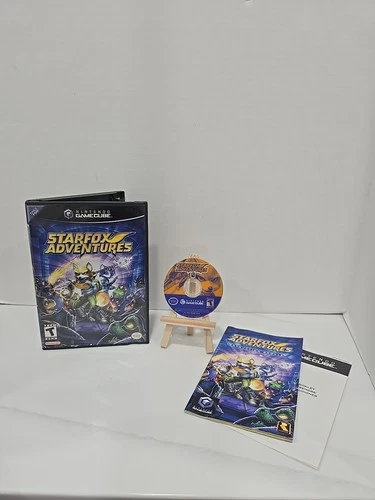 Star Fox Adventures Nintendo GameCube 2003 Complete W/ Manual Disc Is In VGC