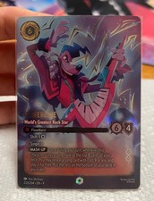 Disney Lorcana Powerline - World's Greatest Rock Star 233/204 Fabled (Enchanted)