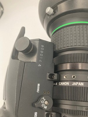 Canon J15x9.5B4 IRS SX12 CCD 15x Broadcast TV Zoom Lens B4 Mount