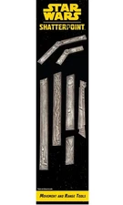 Star Wars: Shatterpoint Movement & Range Tools Board Game New