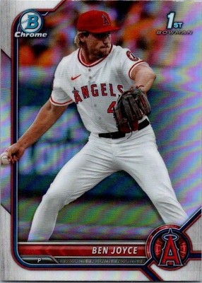 2022 Bowman Chrome Draft 1st REFRACTOR Ben Joyce Parallel Rookie Card #BDC-109