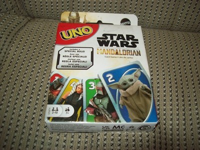 Star Wars, The Mandalorian, Uno Ultimate Playing Cards 2022 Edition New!
