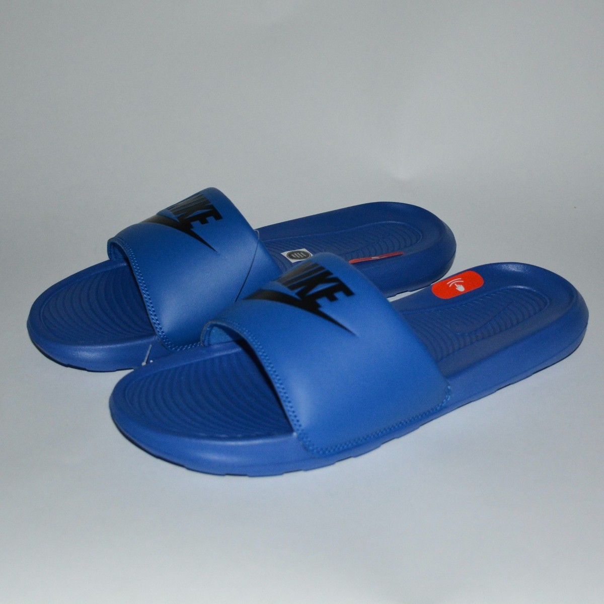 Men's Nike Victori One Slide Game Royal Black Size 9 CN9675 400 | eBay