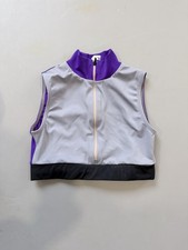 Zdans dance top, Size S, grey and purple