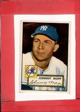 1952 Topps #214 Johnny Hopp VG/EX Very Good/Excellent Yankees ID:73424