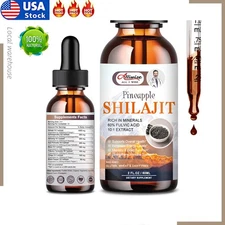 1000mg Shilajit Drops Shilajit Energy & Immunity Drops &Fulvic Acid