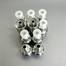 10343-6-6 QTY 10 After-Market Fitting, 3/8" Hose X 3/8" Male JIC