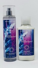 BATH BODY WORKS 2p. GIFT SET Secret Wonderland FRAGRANCE MIST BODY LOTION NEW