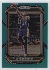 2023 Panini Prizm WNBA Teal Prizm 12/49 Jordin Canada #63 f9s