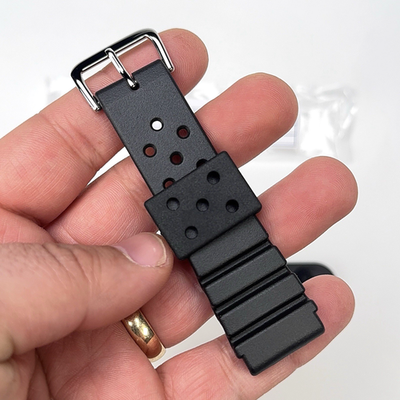 22MM RUBBER WATCH BAND STRAP FOR SEIKO PRO DIVER 4F24ZZ WATCH